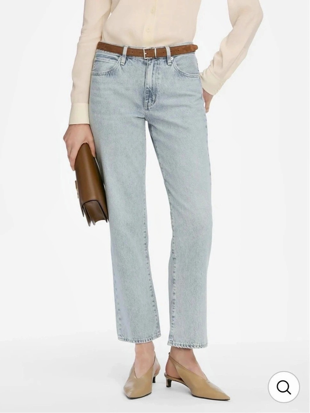 FRAME The Hang Jeans in Air Waist 25 Like New